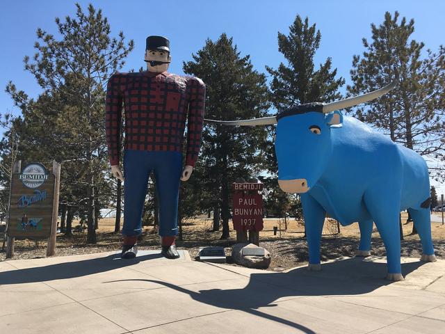 Paul Bunyan and Babe the Blue Ox